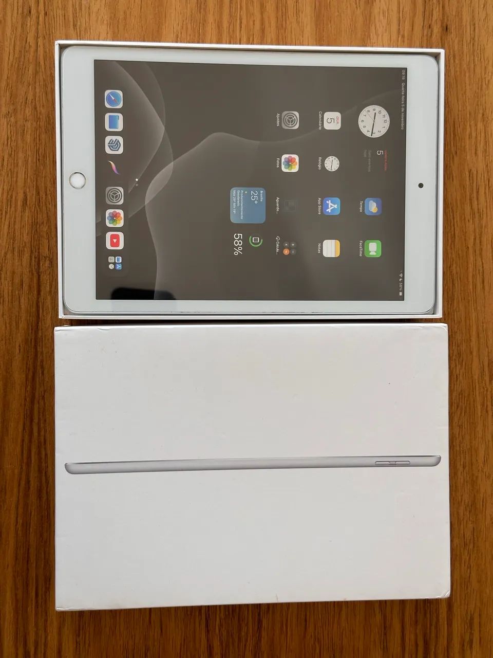 iPad 7ª Geração 32GB + Apple Pencil 1 | Completo | Excelente