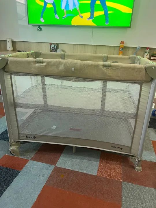 Berço Portátil Safety 1st Mini Play Desmontável - Foto 2