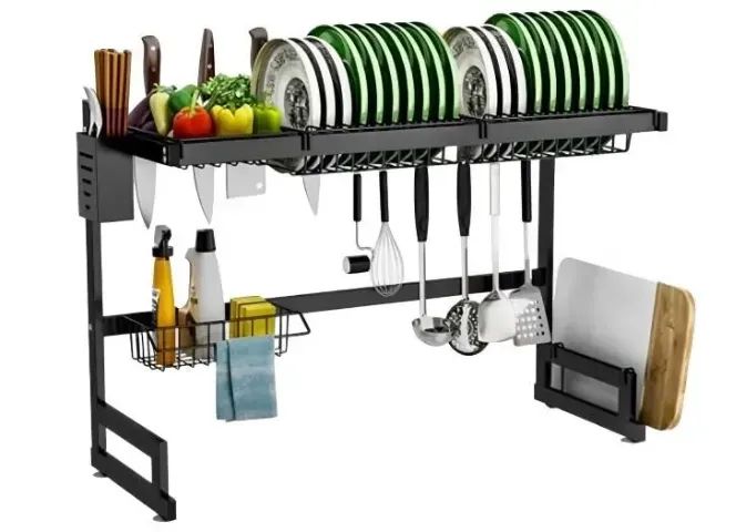 Cozinha Suspensa Modular Escorredor Louça Organizador - Produto novo/lacrado - Foto 5