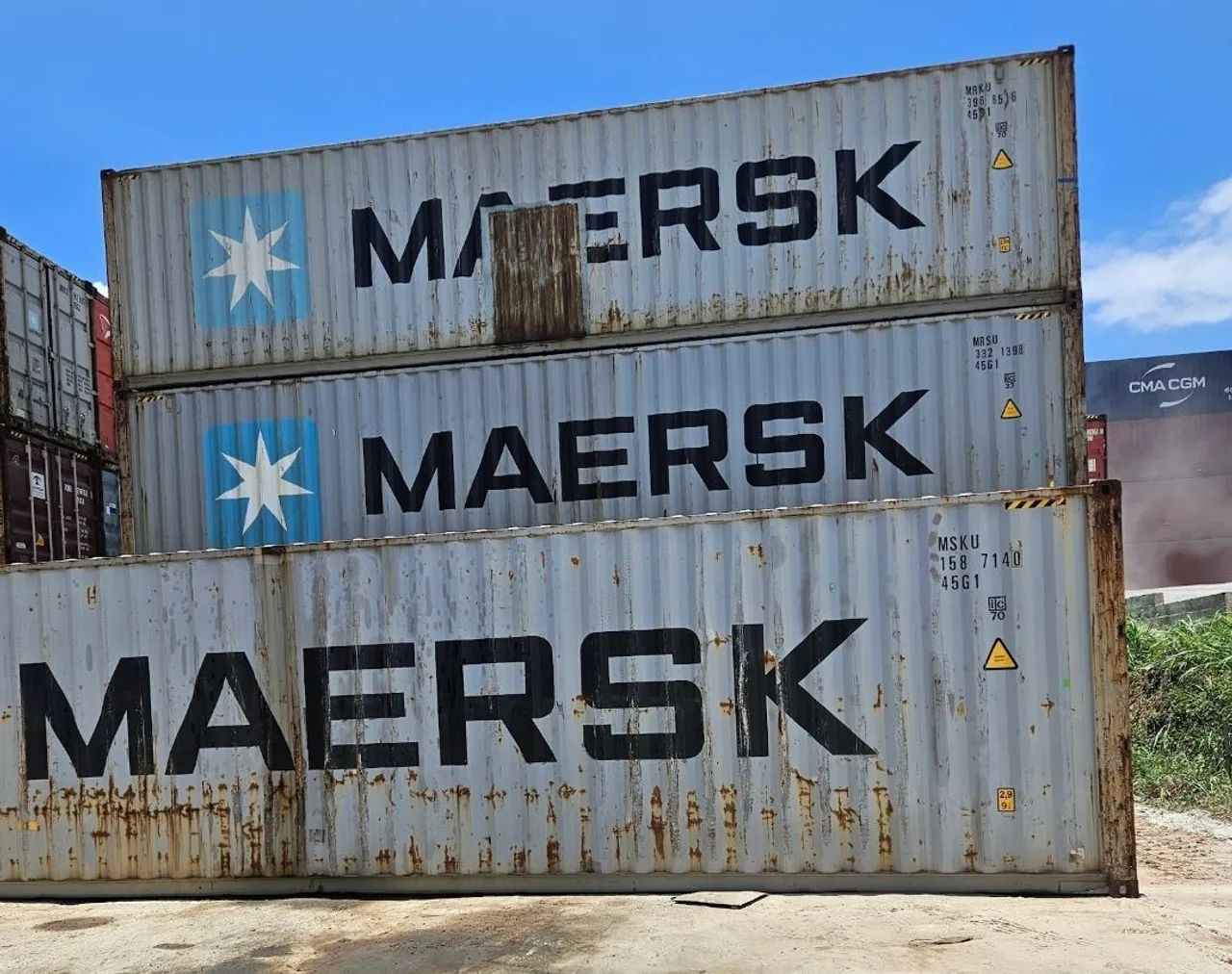 Contêineres de transporte marítimo pra venda - Foto 4