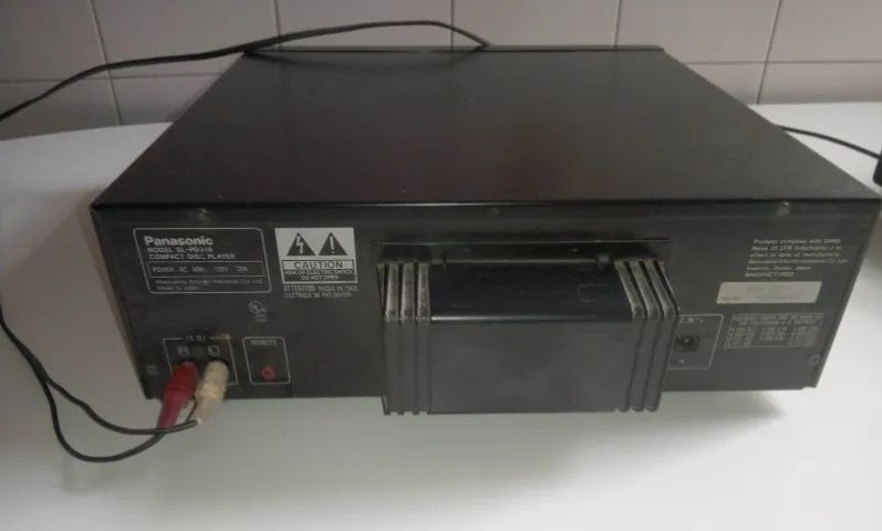 Toca CD's Panasonic 5 discos - Foto 4