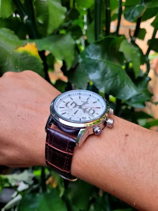 Relógio Masculino de luxo parcelamos em 12x no cartão a pronta entrega  - Foto 6