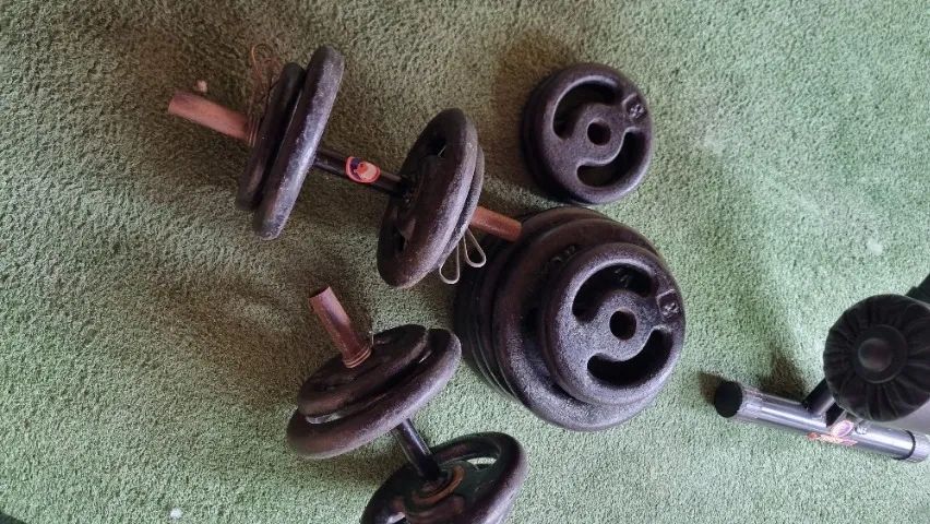 Anilhas de musculação 80kg