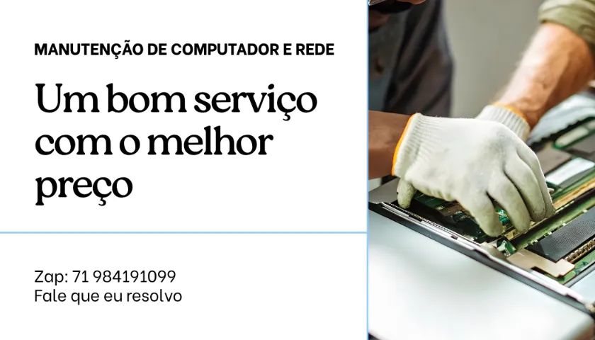 Manutenção de computador e rede