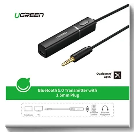 Adaptador jack 3.5mm para Blutooth APTX Ugreen