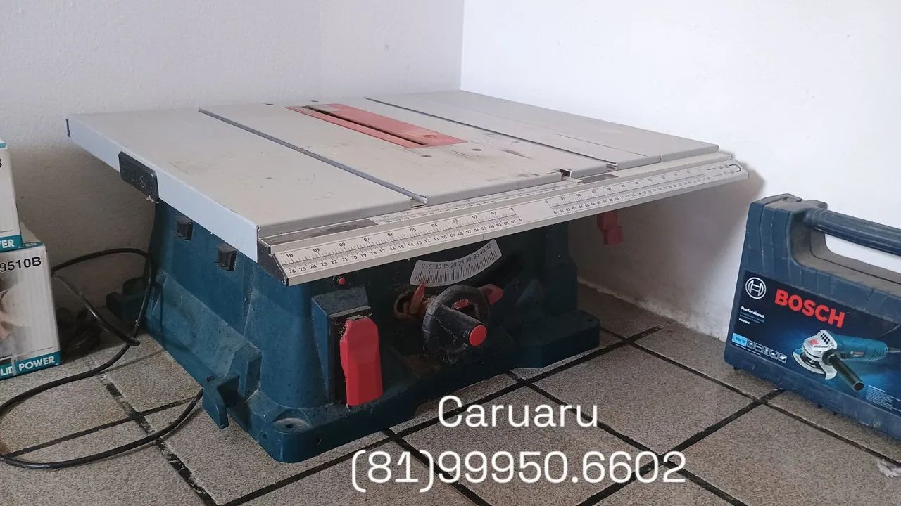 LEIA A DESCRIÇÃO Serra de Bancada Bosch Profissional