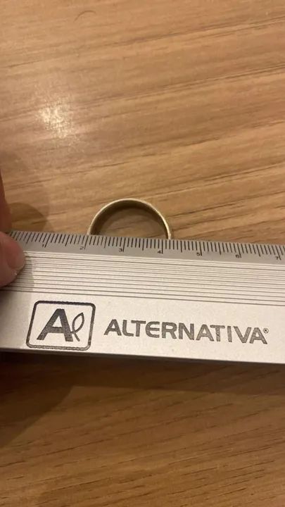 Alianças de moedas antigas I 10 anos de garantia I Aliança  - Foto 3