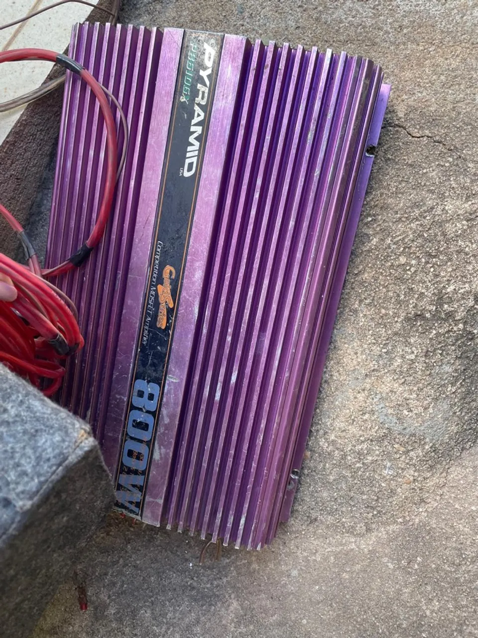 Kit Som Automotivo: Módulo + Subwoofer + Cabos