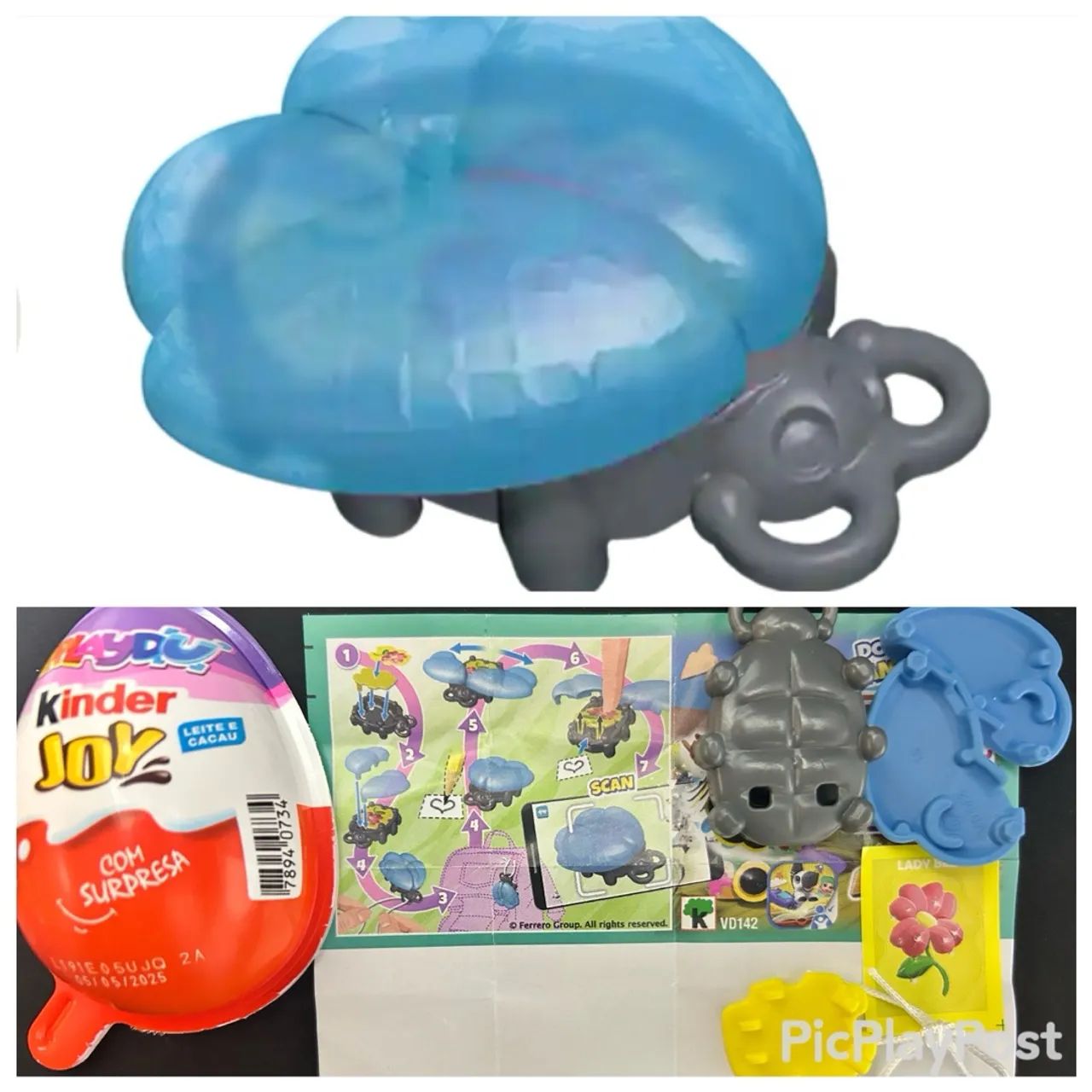 Brinquedo Kinder Joy coleção surpresas do mundo - Foto 5