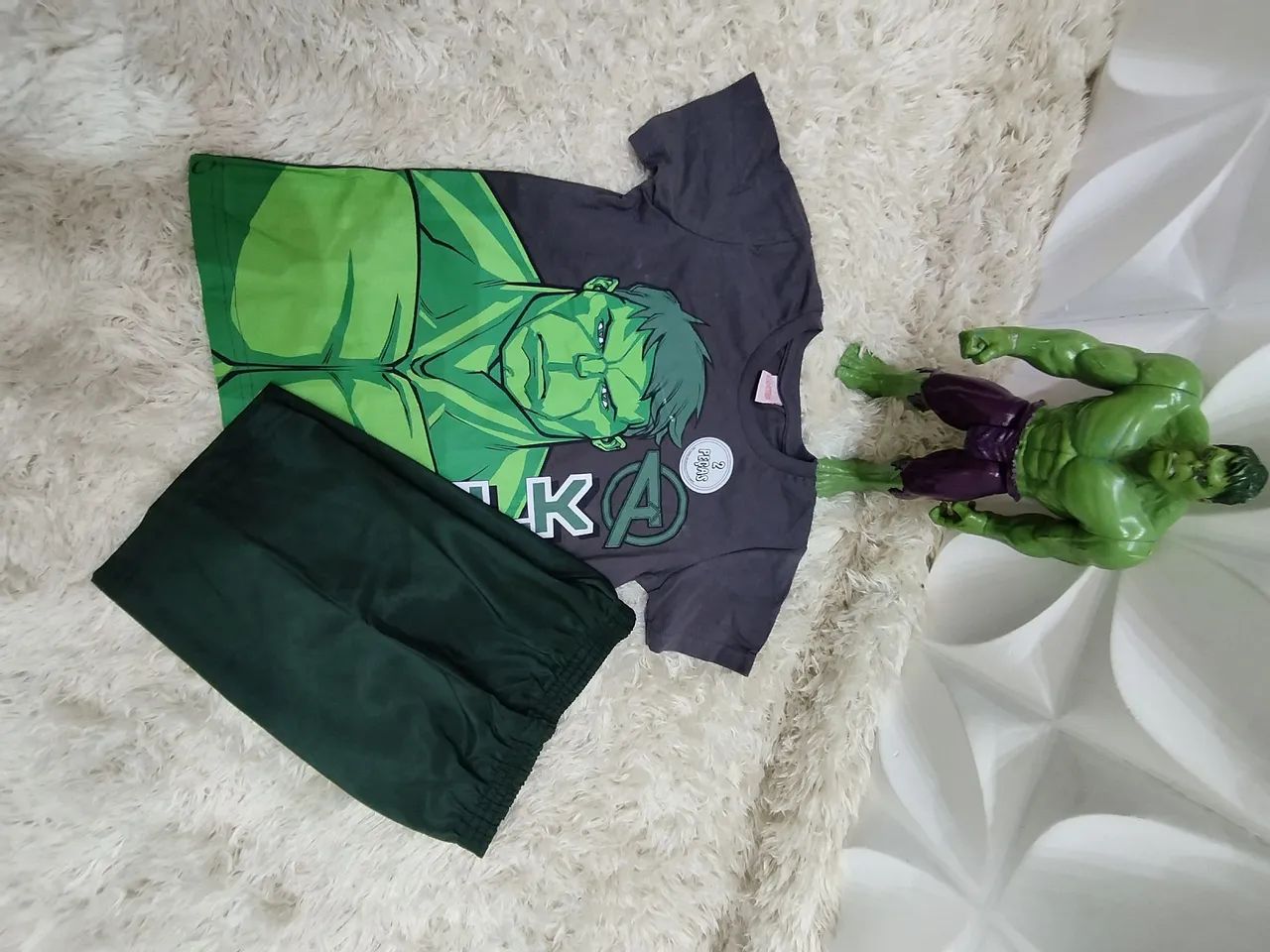 Conjunto infantil Hulk/ Marvel  - Foto 2