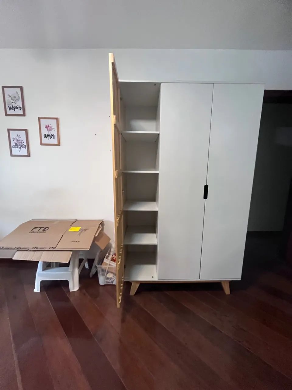 Guarda-Roupa Pantheon Branco - Oppa Design