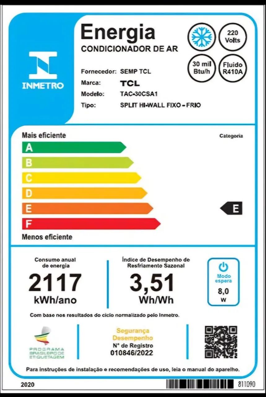 Split TCL 30000 BTUs - Oferta Especial! - Foto 5