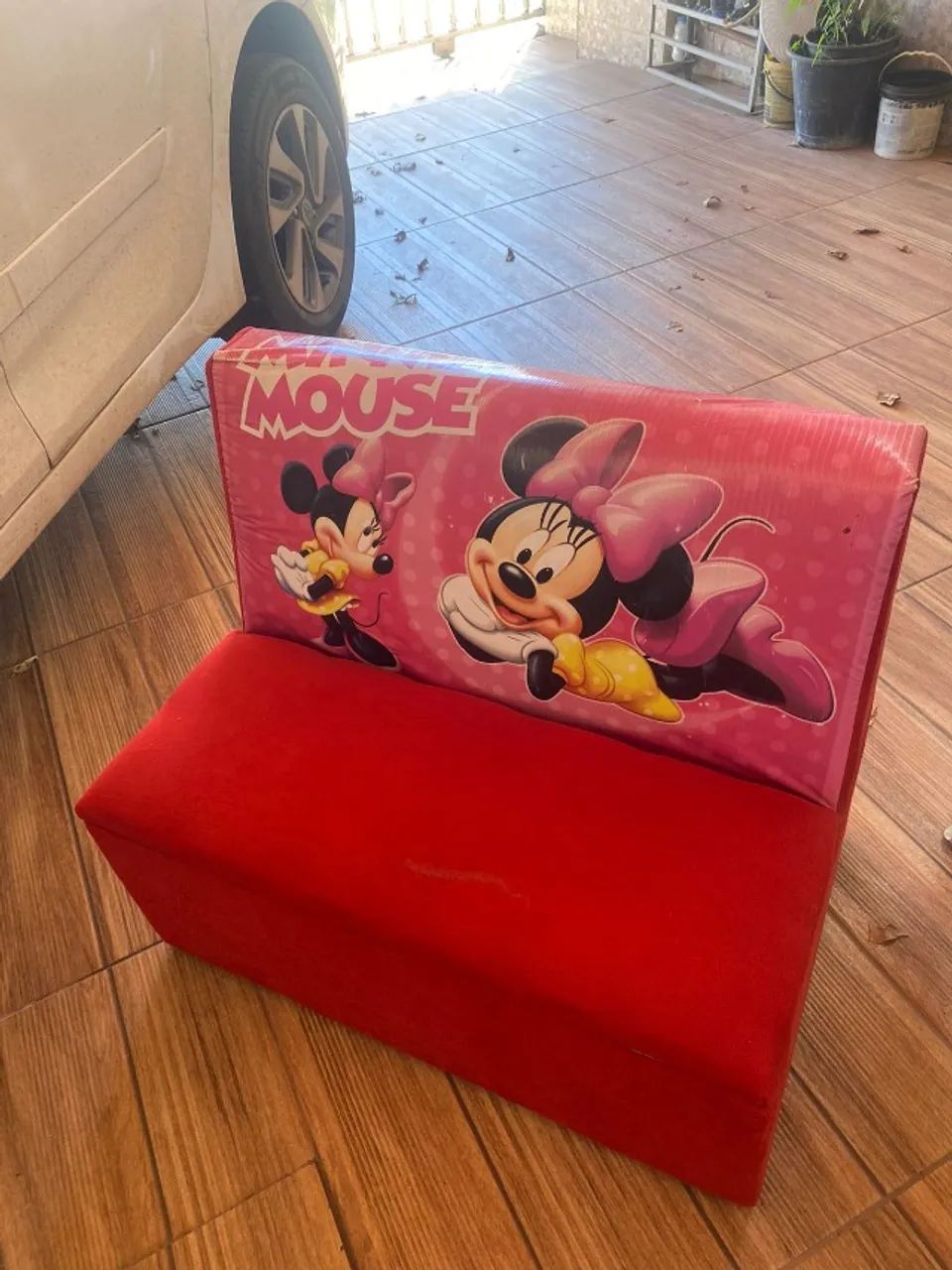 Minnie Children's Storage Sofa