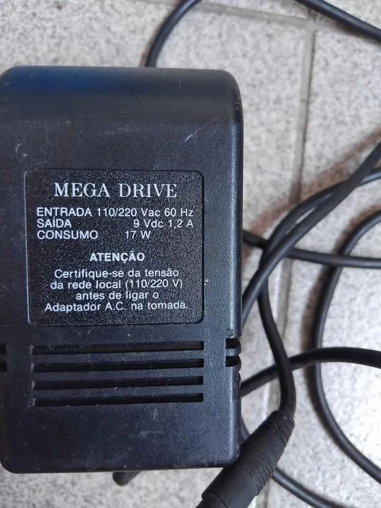 Fonte Original Mega Drive - 17W bi volt