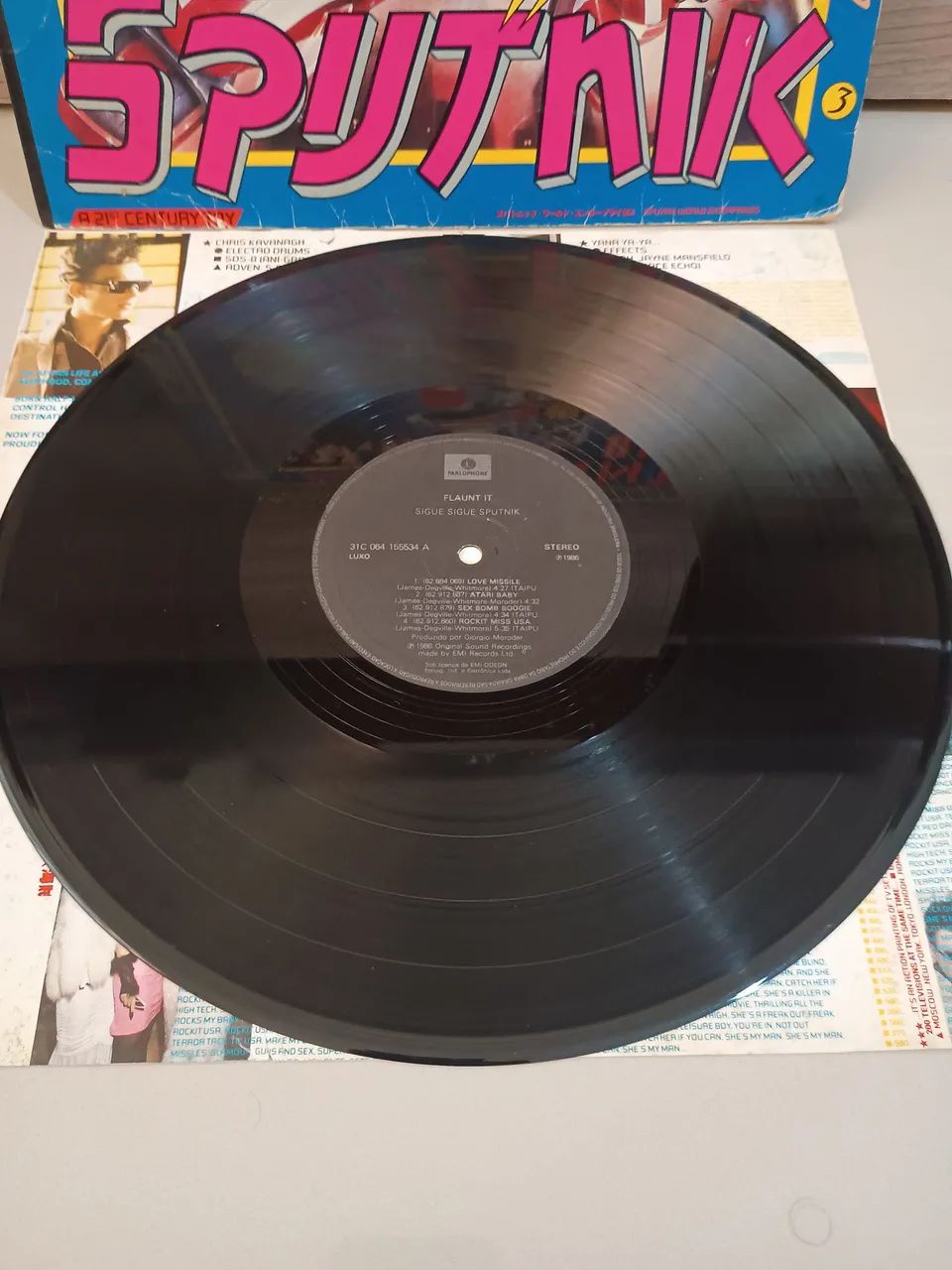Disco de Vinil - Flaunt It - Sigue Sigue Sputnik - Foto 3