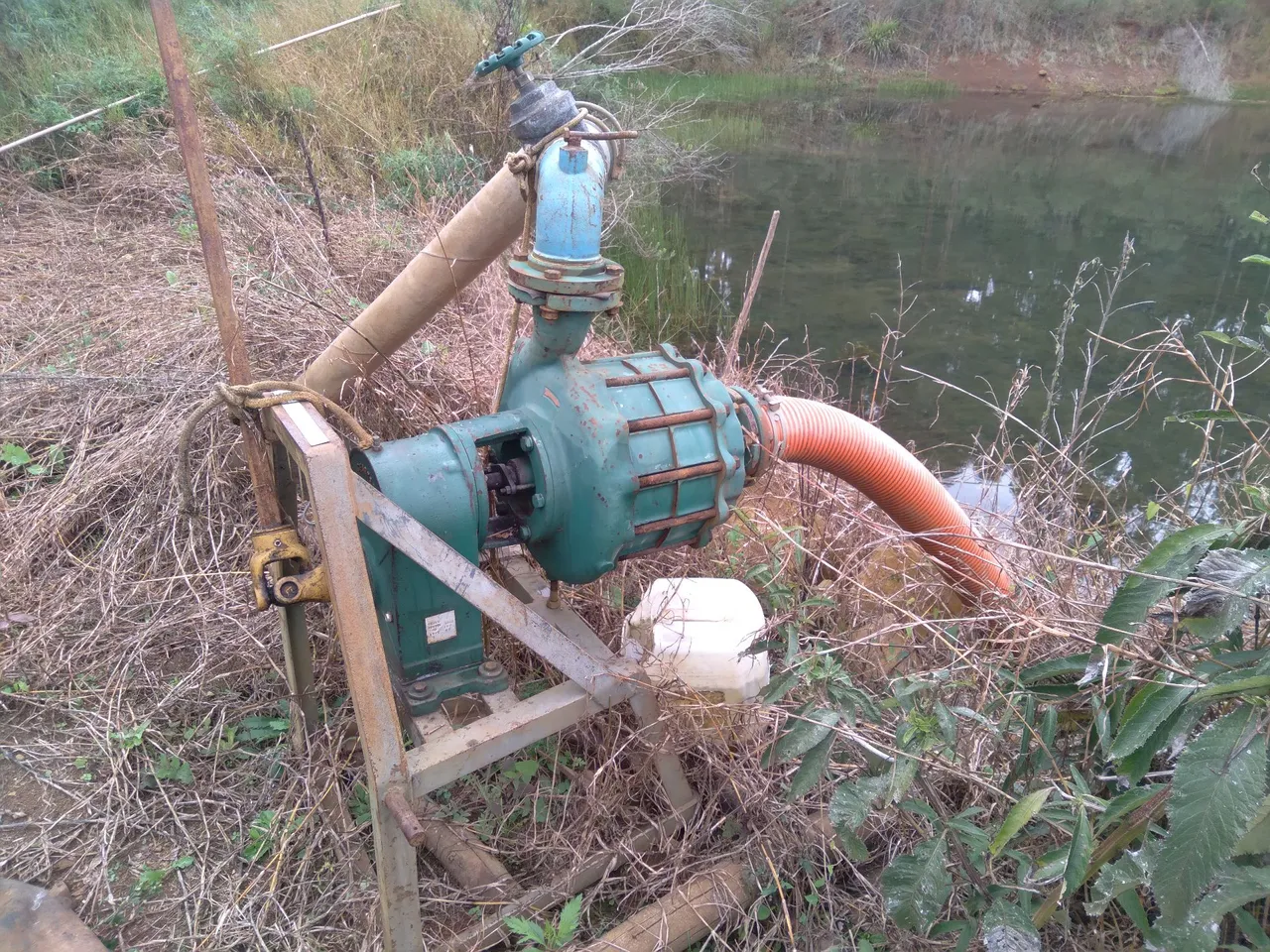 Bomba d'água para Irrigação - Eficiência e Robustez