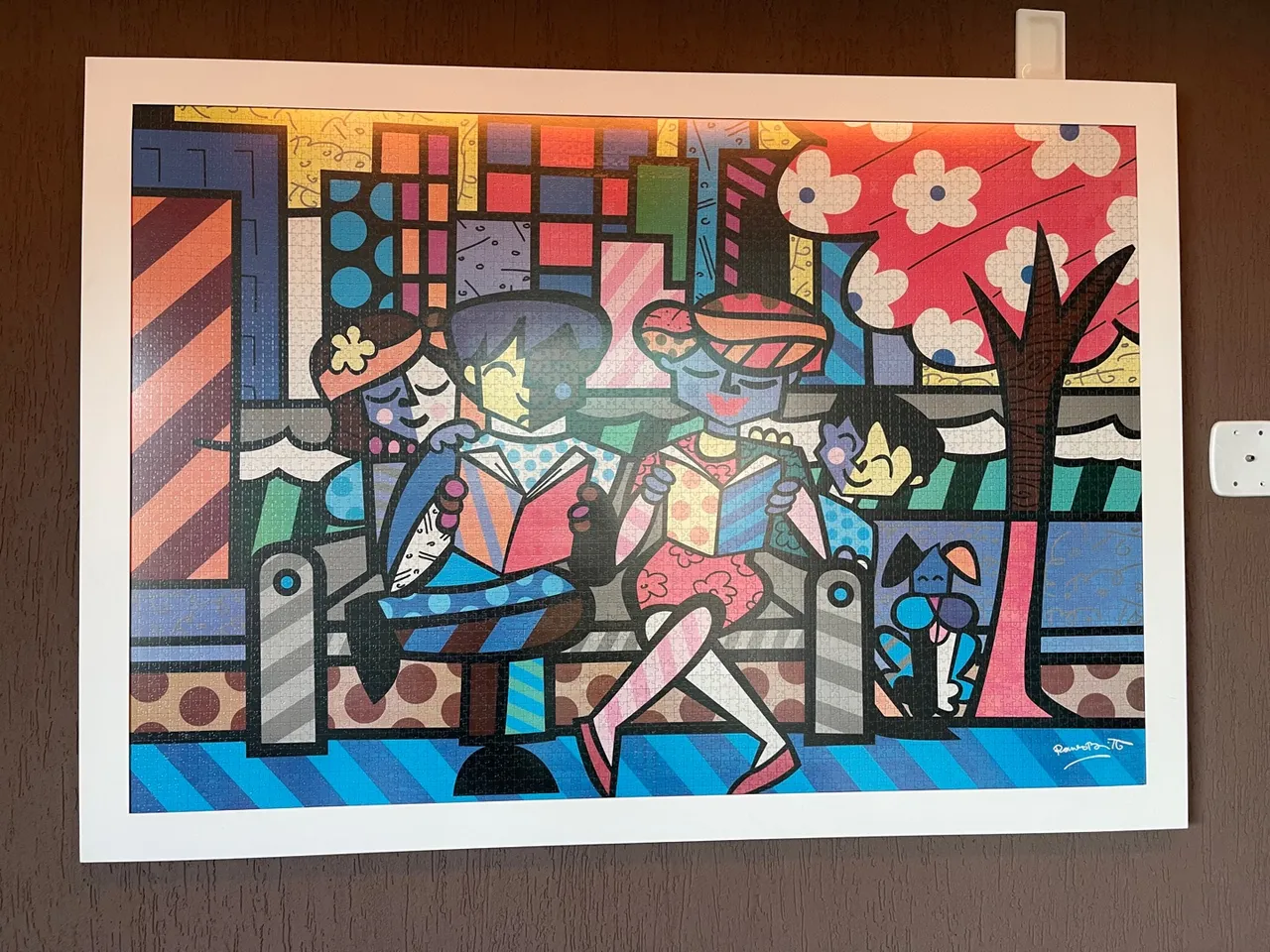 Quadro Decorativo Estilo Pop Art - Roméro Britto