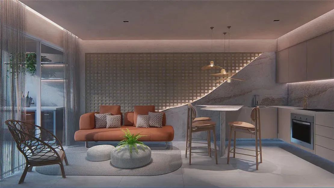 Oportunidade de Studio para venda tem 26,08 m² com 1 quarto em Porto de Galinhas - Foto 3