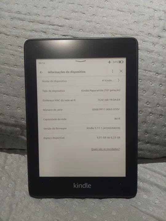 Kindle Paperwhite 10ª geração 