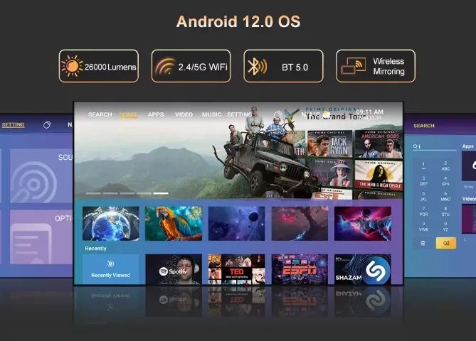 Projetor Everycom HQ10W /foco automático  - Foto 3