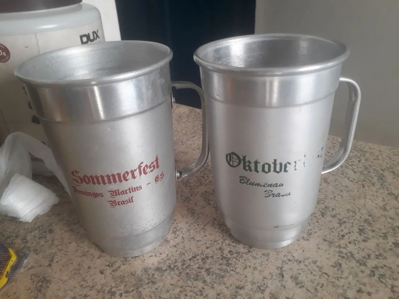 Canecas de alumínio antigas  Oktoberfest/ Summerfest  - Foto 4
