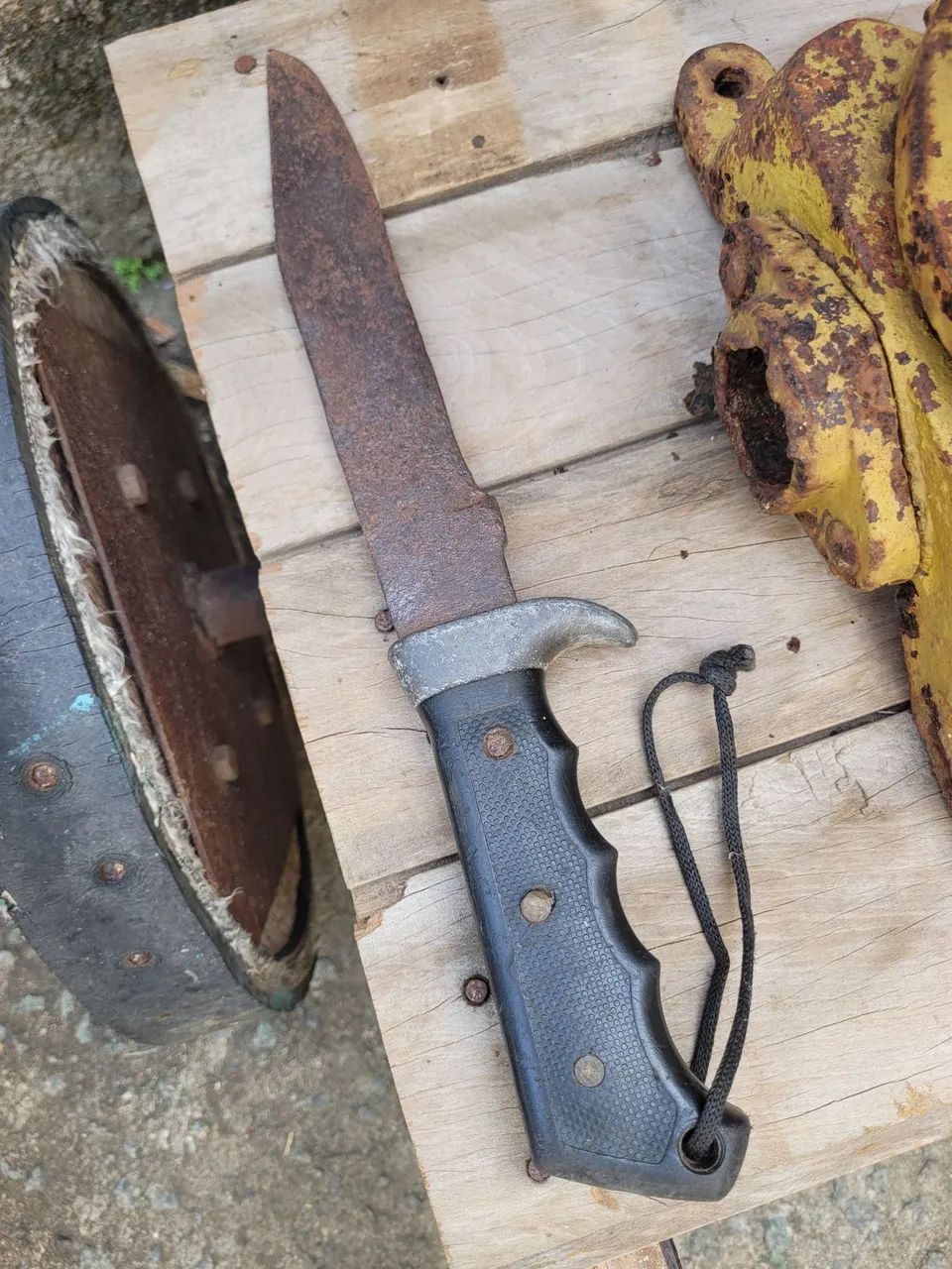 Faca Antiga,Grande :