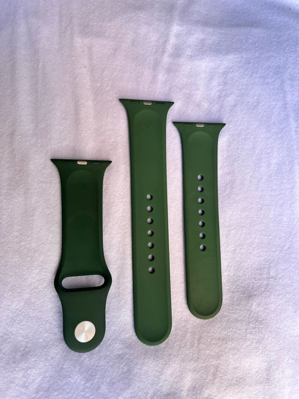 Pulseira Apple Watch original verde militar 