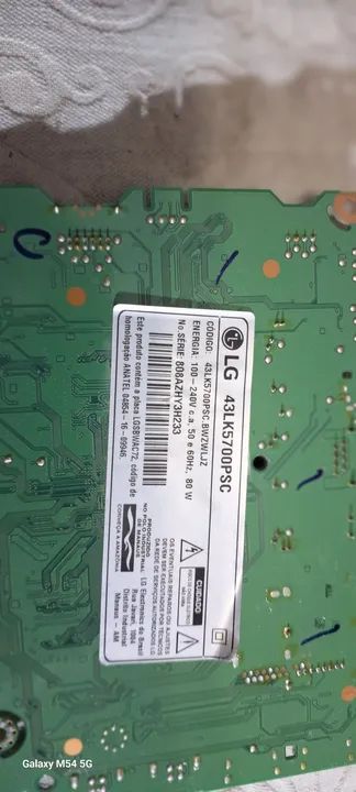 Placa Mãe LG 43LK5700PSC