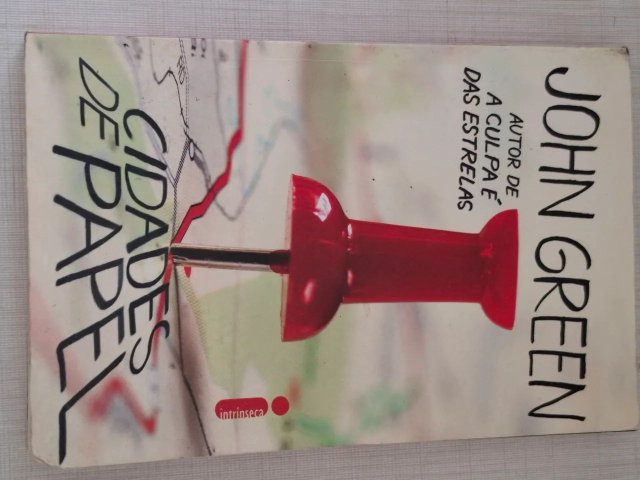 Livro Cidades de Papel - John Green