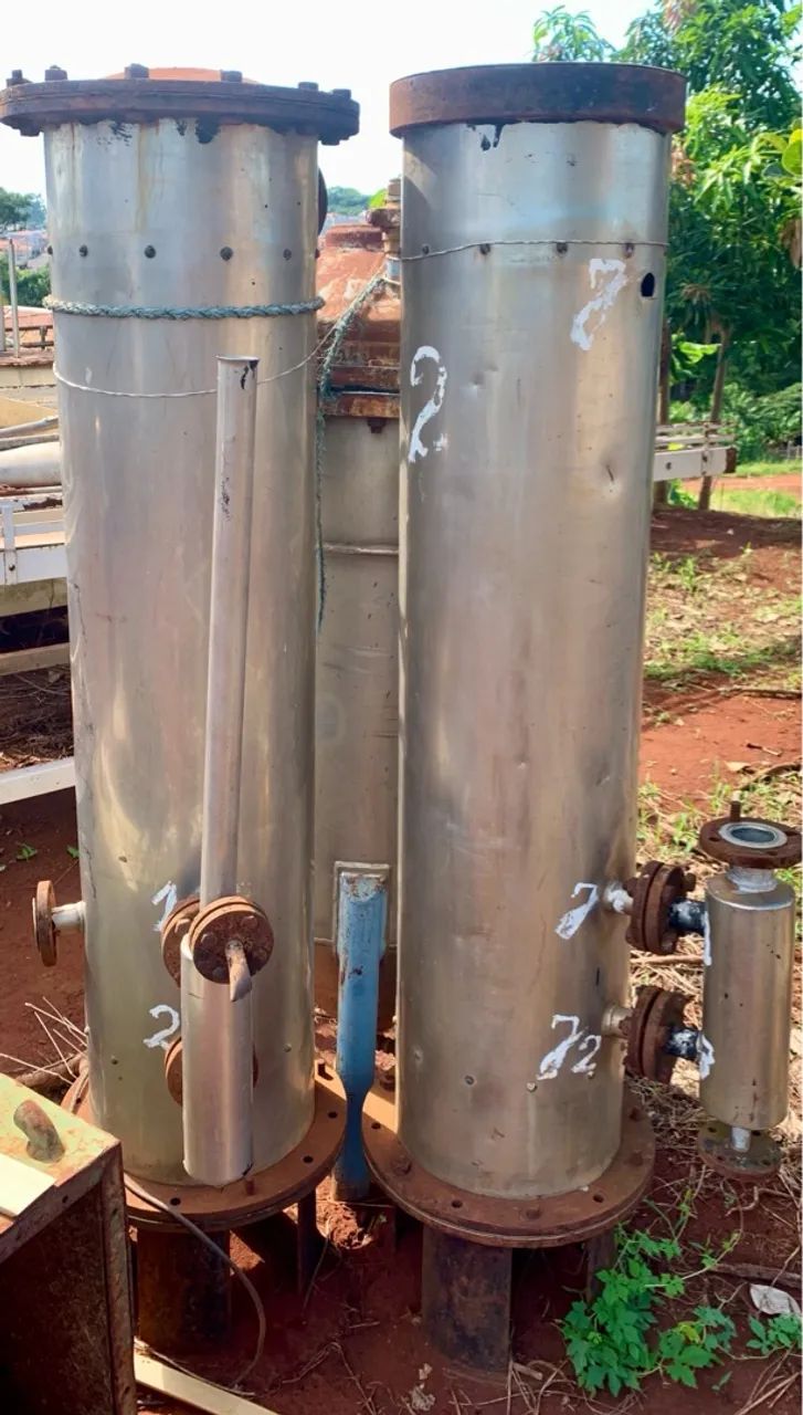 Condensador inox tubo de cobre 