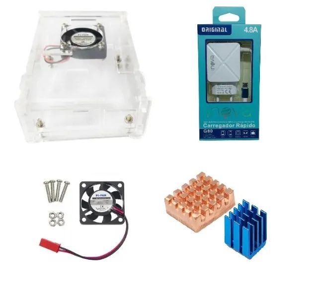 Raspberry Pi 3 Kit p/ montagem de placa