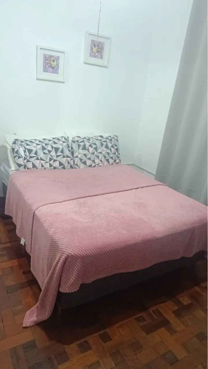 Cama Box de casal com colchão