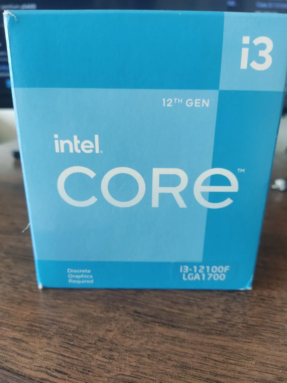 Processador Intel Core i3-12100F - 12ª Geração