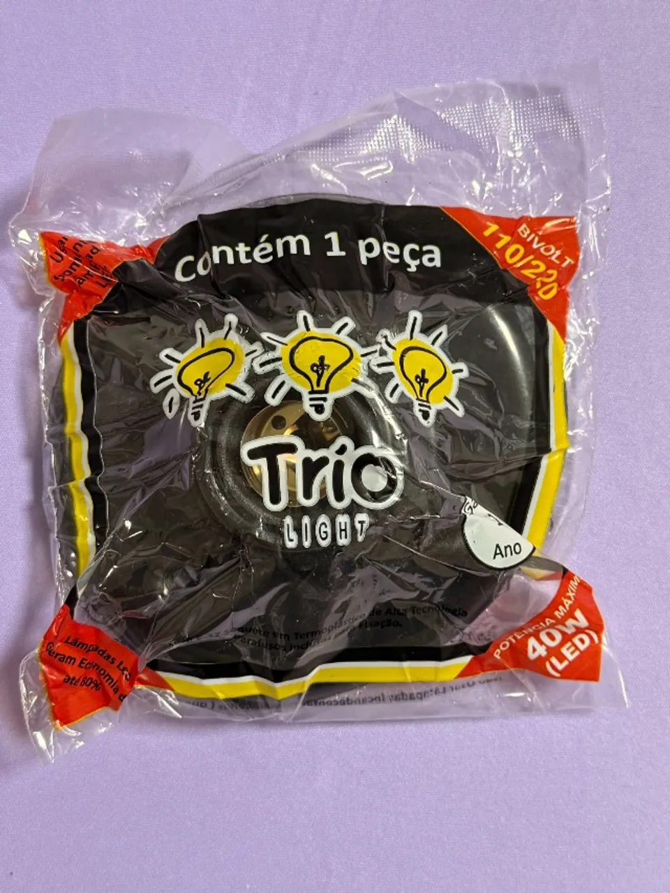 Bocal para lâmpada