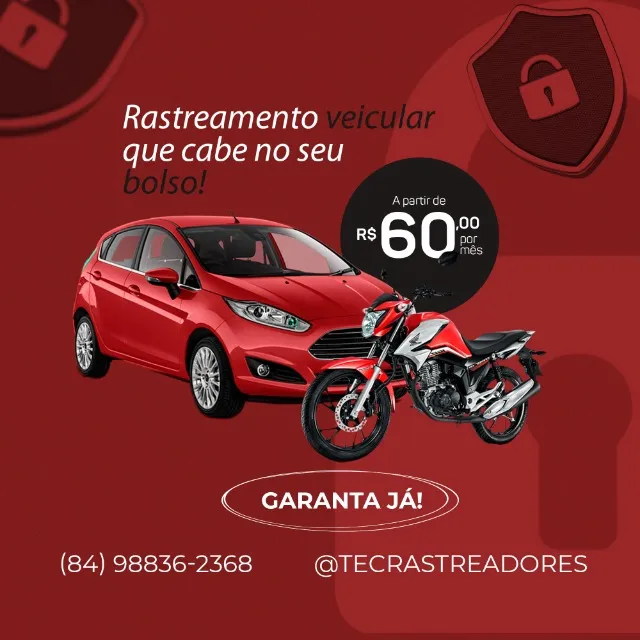 Rastreador Veicular!! Evite surpresas: saiba onde seu veículo está a qualquer hora!