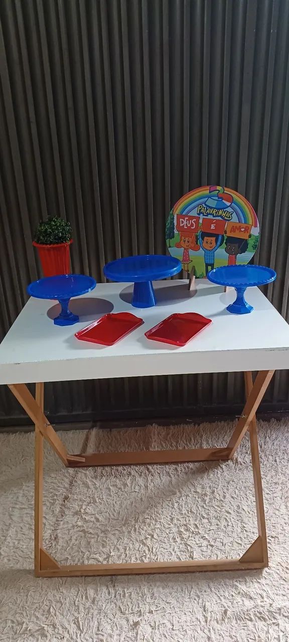 Locação Pegue e Monte/Mesas e cadeiras  - Foto 3