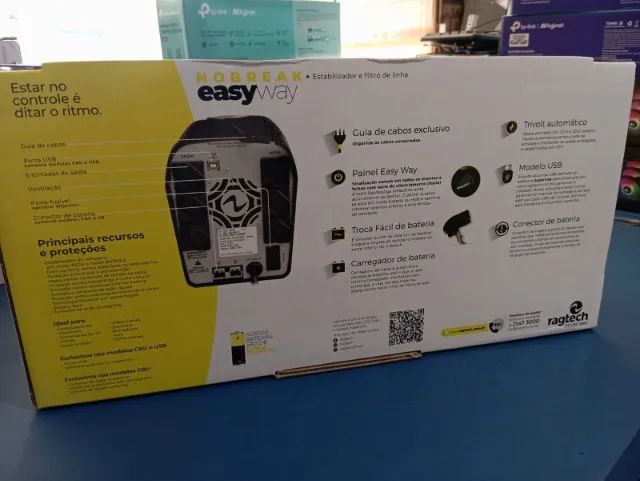 NOBREAK EASYWAY 1200VA 6 TOMADAS DE SAIDA - Foto 3