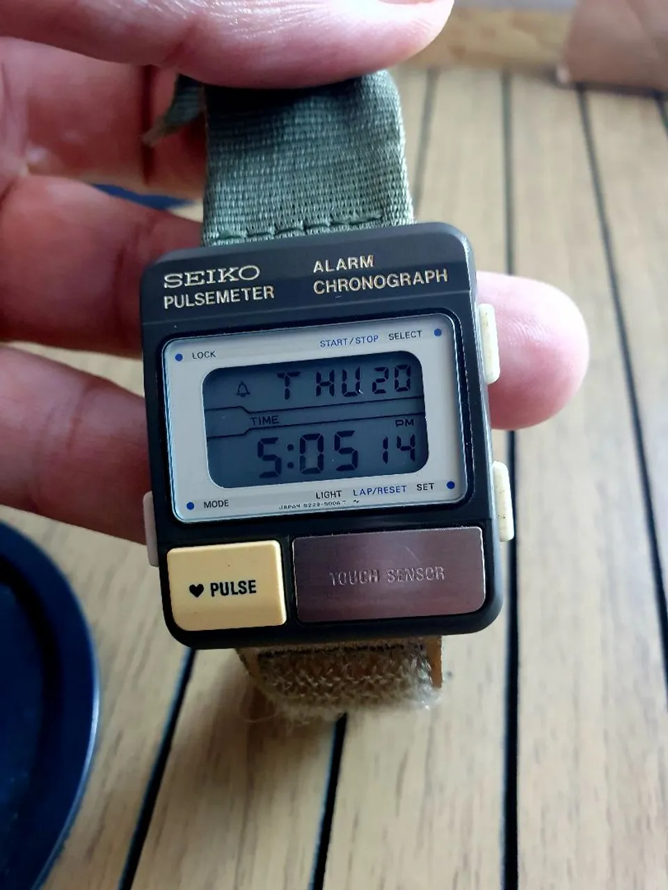  Seiko Pulsometer ano 1982