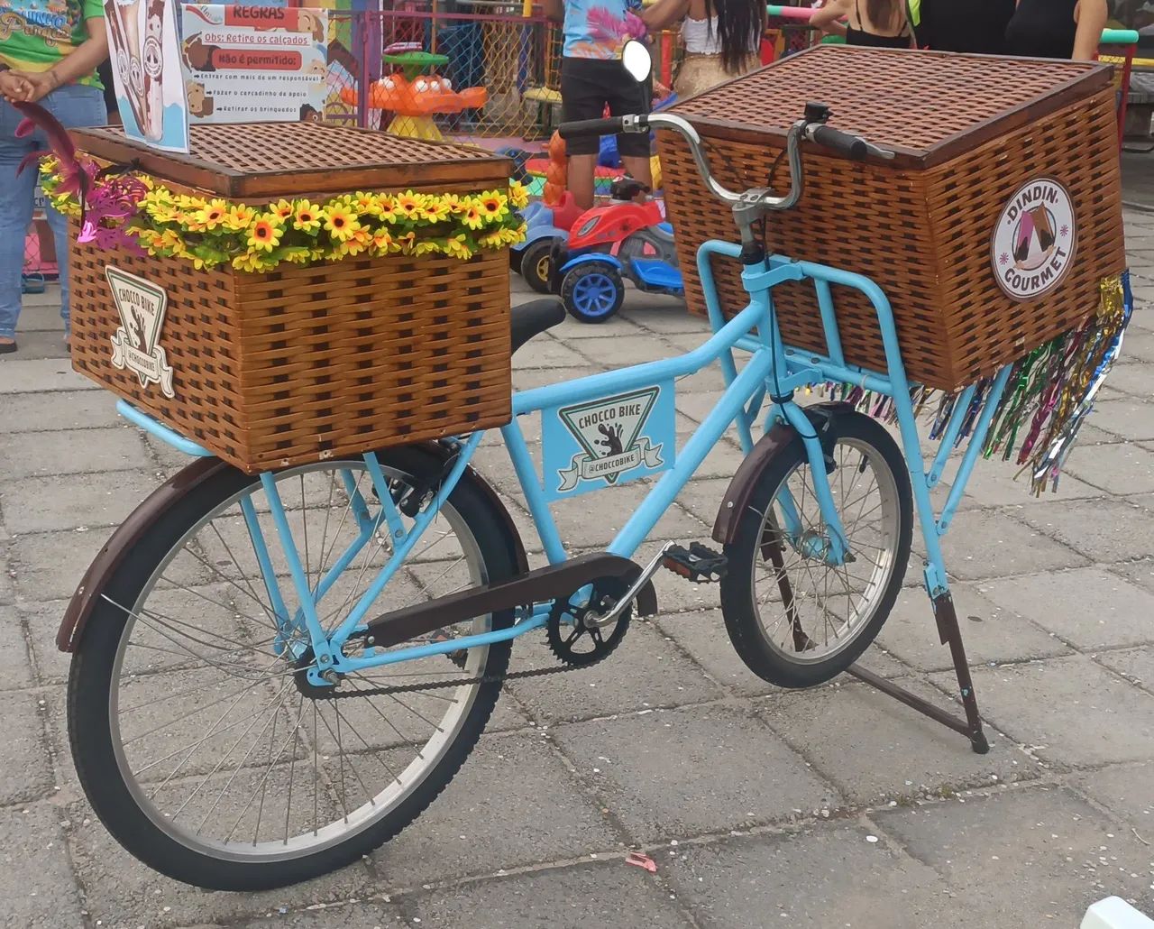 Bicicleta cargueira com caixa térmica  - Foto 4