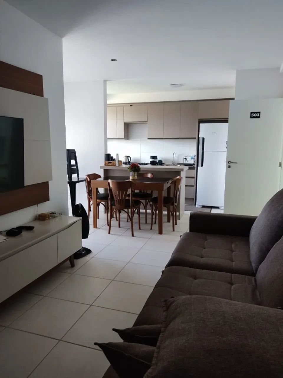 Apartamento mobiliado 