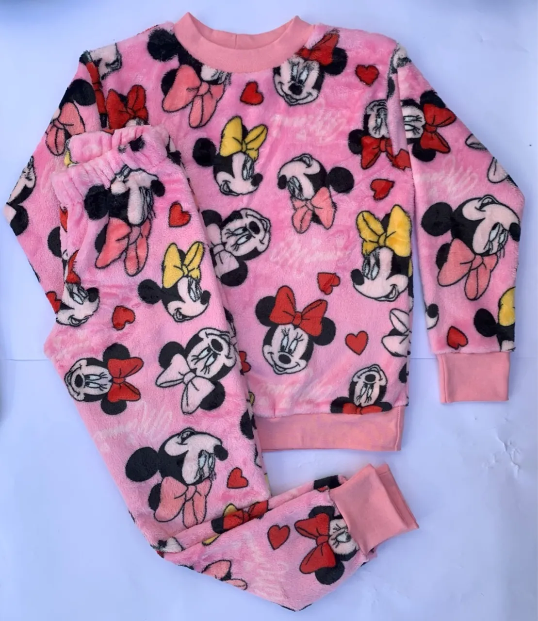 Conjunto infantil em fleece personagens