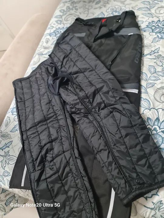 Calça de Moto Dainese D dry - Preta - Tamanho M - Foto 5
