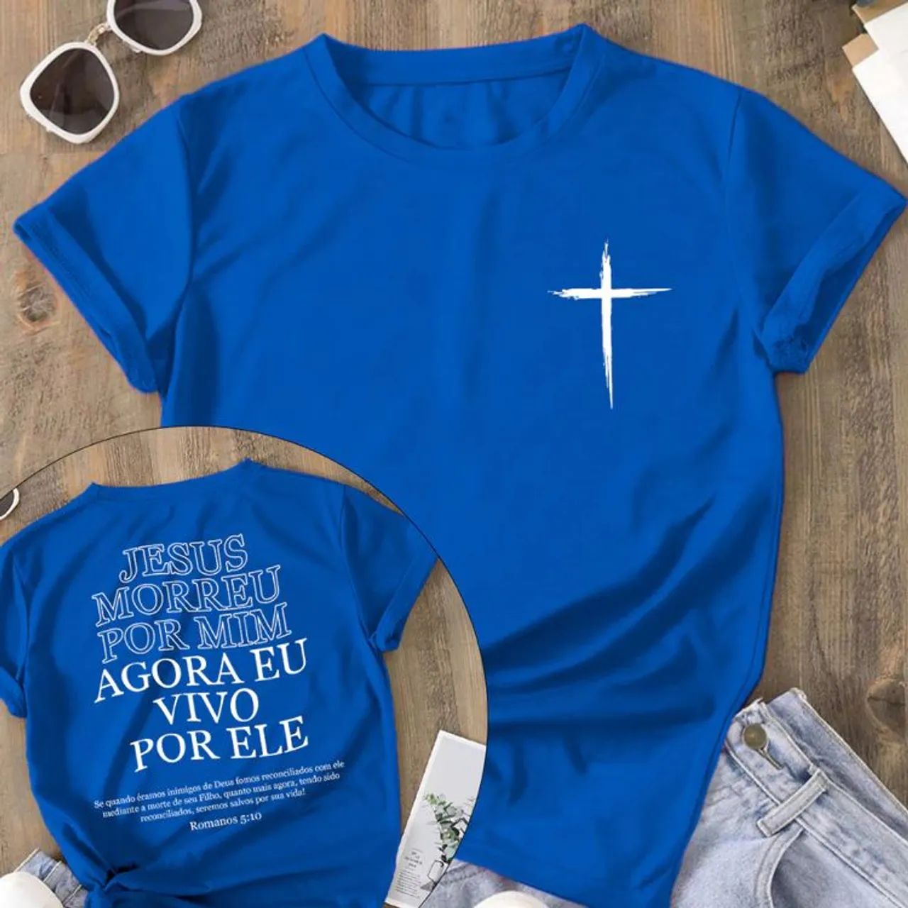 Camiseta da igreja - Adulto - Foto 4