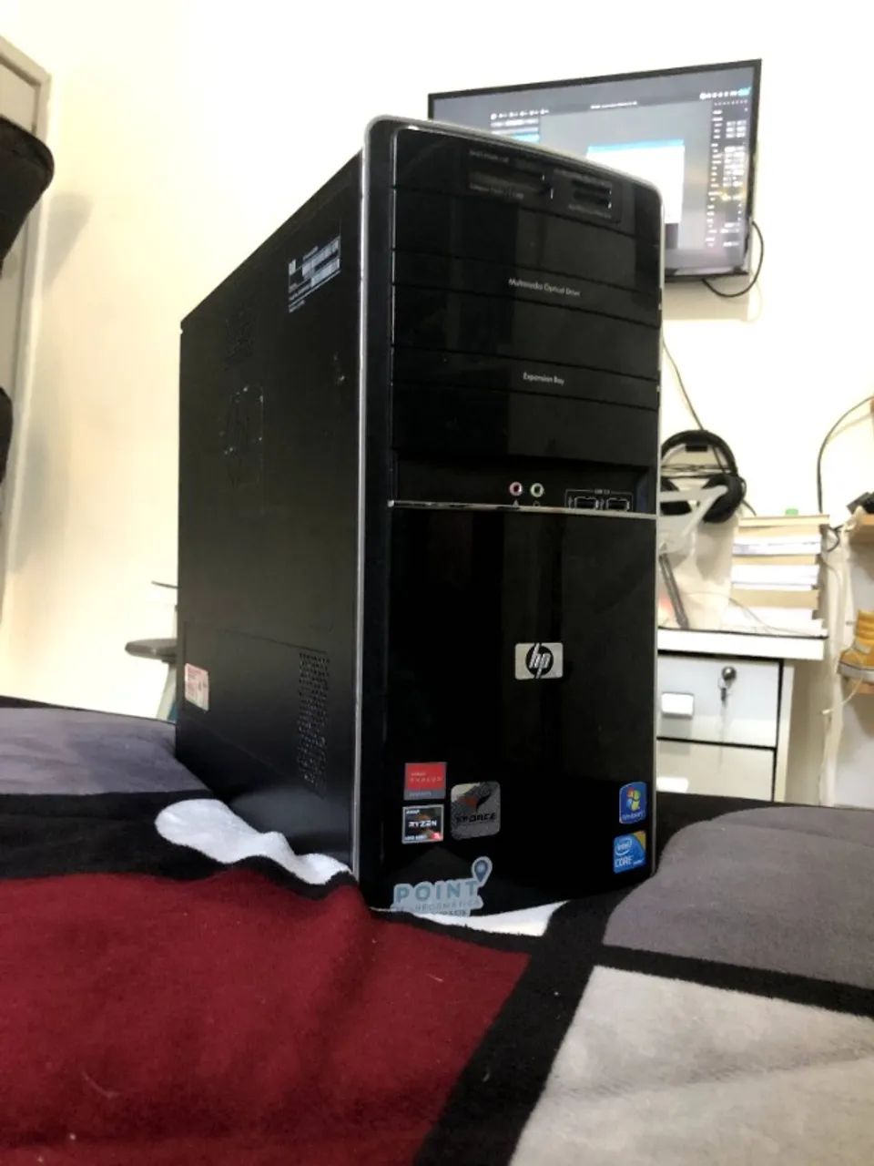 Computador Gamer / Trabalho completo - Ryzen 5 + RX 5500 XT - 24GB RAM | Pronto pra uso!