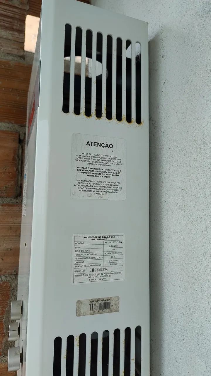 Aquecedor de água Rinnai a gás - Foto 2
