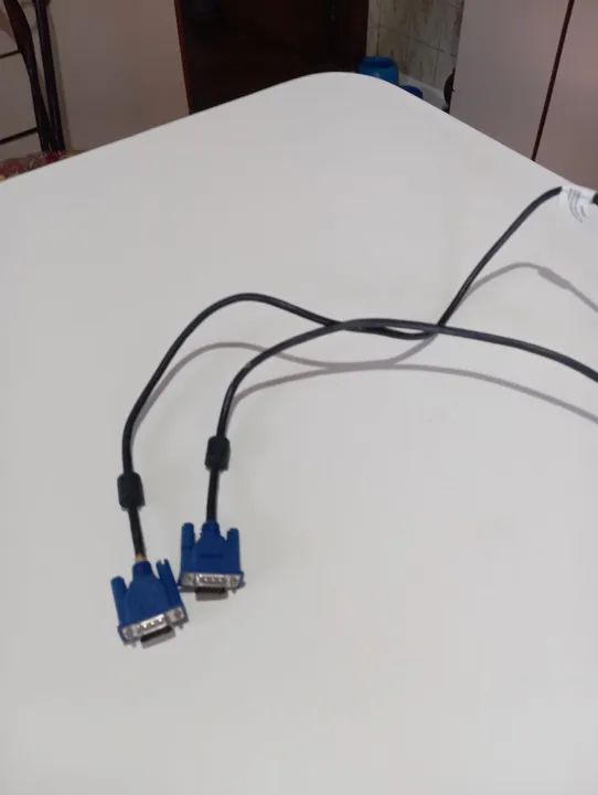 Cabo VGA Macho para Macho - 1,5 Metros - Foto 3