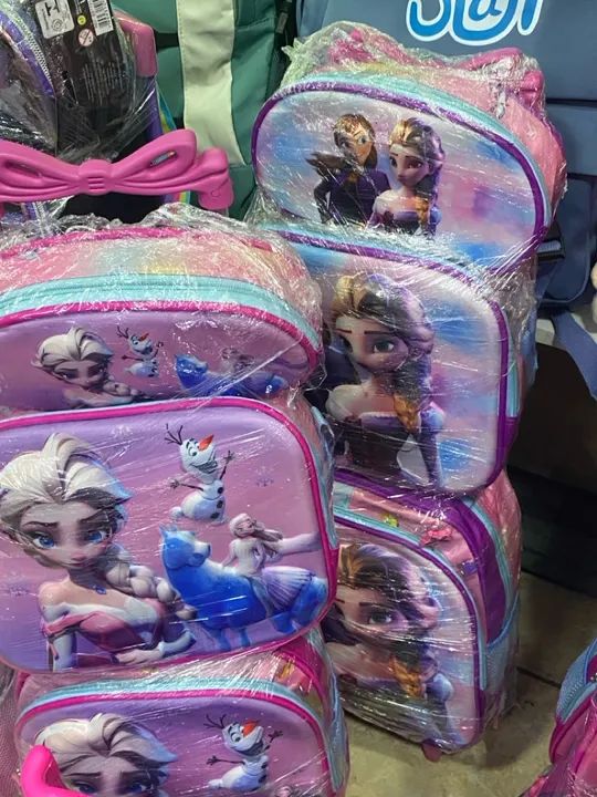 Conjunto de Mochilas Frozen - Novas
