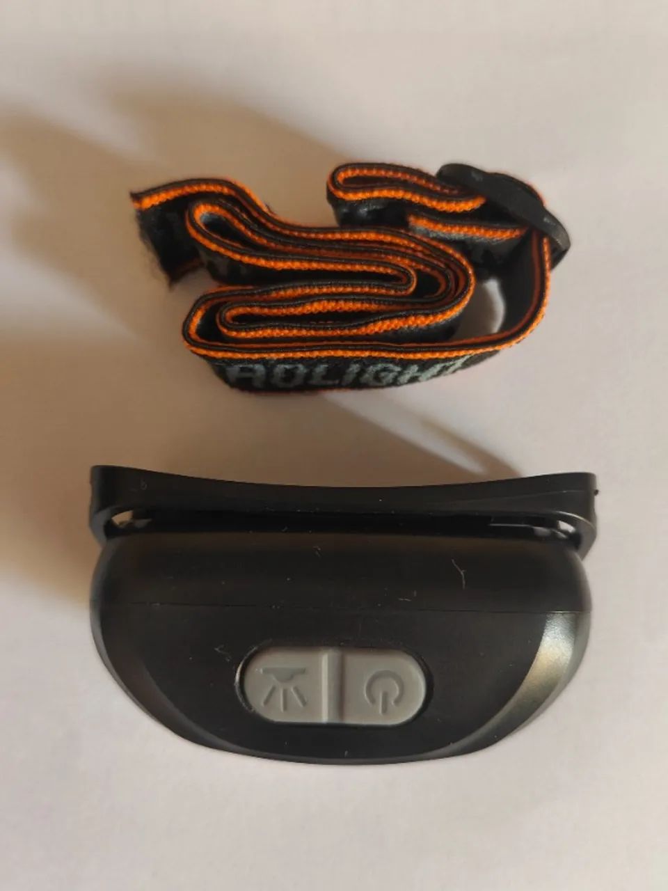 Lanterna Cabeça 1 Lampada Recarregavel Farol Sensor Presenca Preto - Foto 2