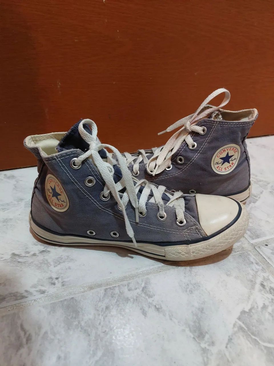 Converse All Star azul clari - Foto 3