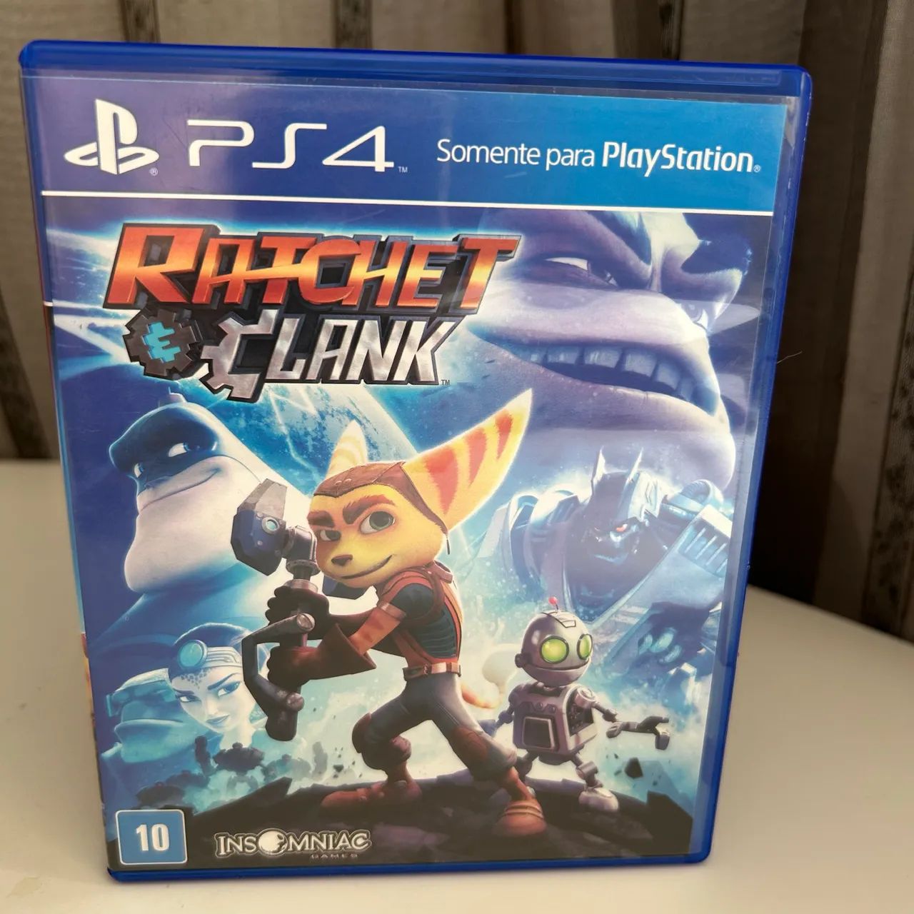 Jogo RATCHET E CLANK para ps4 e pode ser usado no ps5